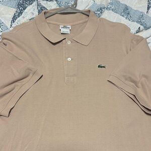 Lacoste Men's Polo Shirt in Classic Beige